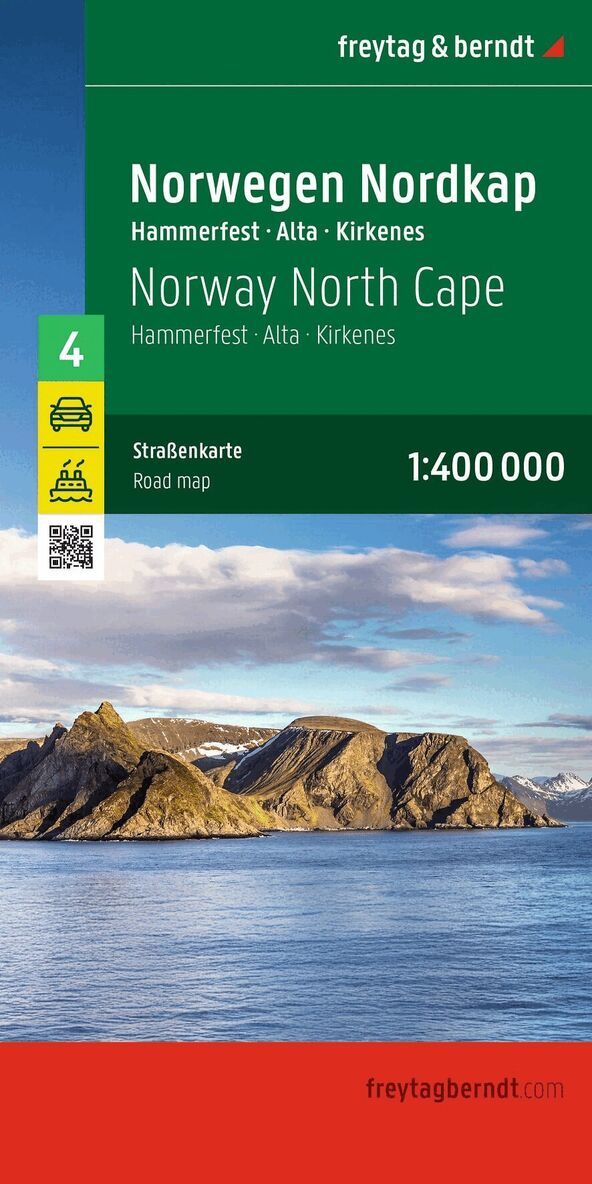 freytag & berndt - Norway North Cape Road Map, Övrigt