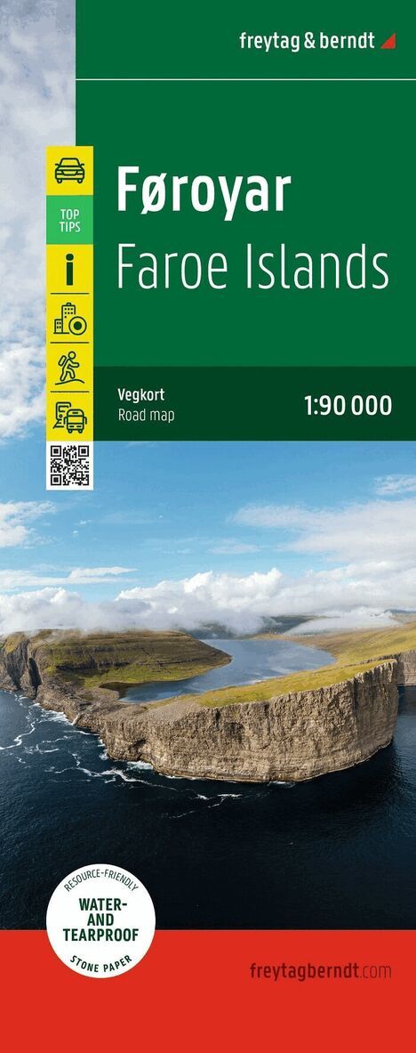 freytag & berndt - Faroe Islands Road Map, Övrigt