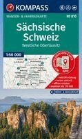 KOMPASS Wanderkarte 810 Sächsische Schweiz, Westliche Oberlausitz 1:50.000, Övrigt