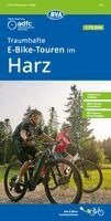 BVA ADFC Regionalkarte Traumhafte E-Bike-Touren im Harz 1:75.000, Övrigt