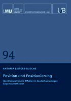 Antonia Leitgeb-Busche - Position und Positionierung, Häftad