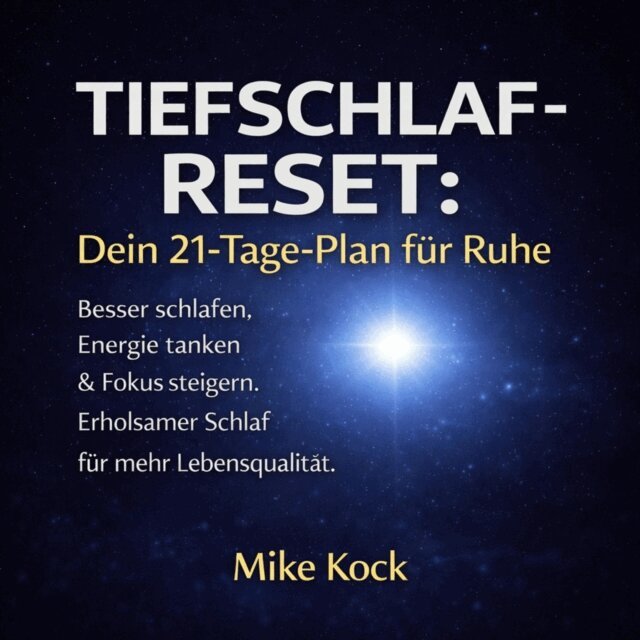 Kock Mike Kock - Tiefschlaf-Reset - Dein 21-Tage-Plan für Ruhe, Ljudbok. Tillgänglighet: Lägg i varukorg
