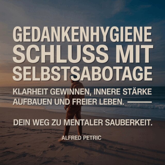 Petric Alfred Petric - Gedankenhygiene: Schluss mit Selbstsabotage, Ljudbok