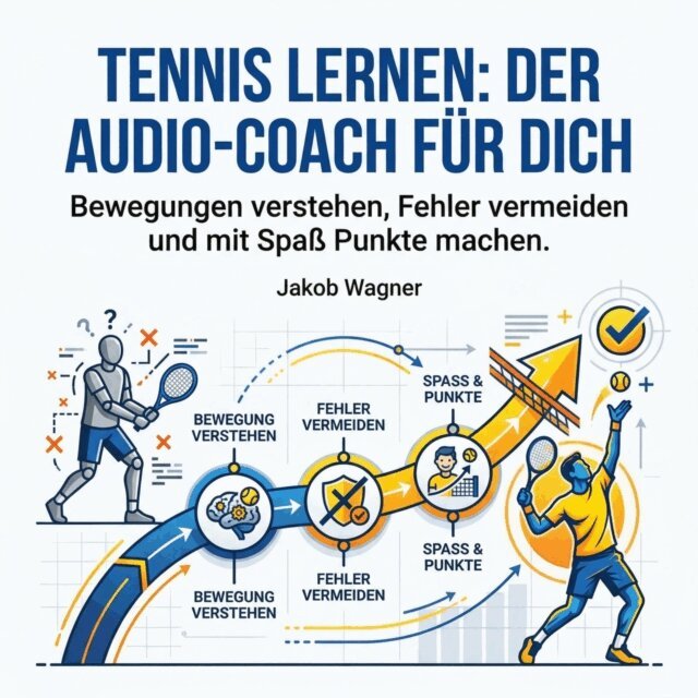 Tennis lernen: Der Audio-Coach für dich