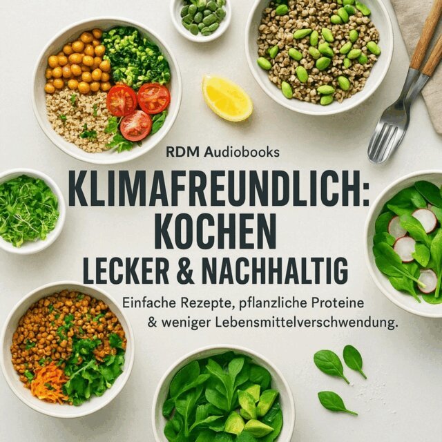 Audiobooks RDM Audiobooks - Klimafreundlich kochen - Lecker & nachhaltig, Ljudbok. Tillgänglighet: Lägg i varukorg