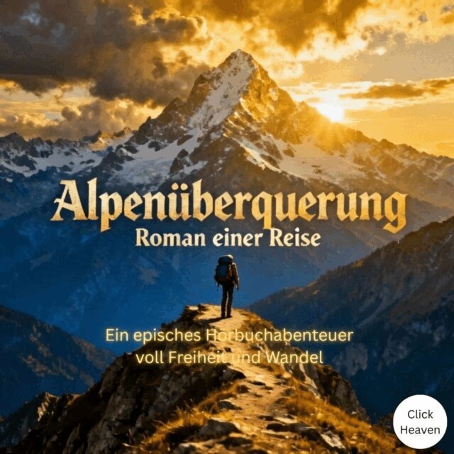 Heaven Click Heaven - Alpenüberquerung - Roman einer Reise, Ljudbok. Tillgänglighet: Lägg i varukorg