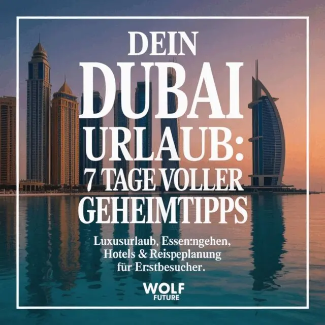 Dein Dubai Urlaub - 7 Tage voller Geheimtipps