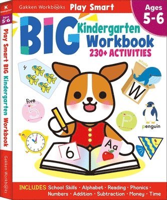 Gakken Early Childhood Experts - Play Smart Big Kindergarten Workbook: 240pages, Ages 5 to 6, Häftad