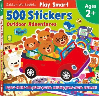 Gakken Early Childhood Experts - Play Smart 500 Stickers Outdoor Adventures, Häftad