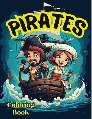 Tobba - Pirates Coloring Book For Kids, Häftad