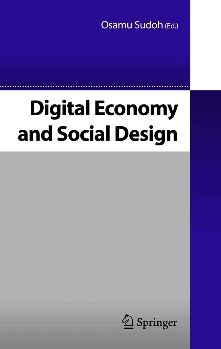 Osamu Sudoh - Digital Economy and Social Design, Inbunden. Tillgänglighet: Lägg i varukorg