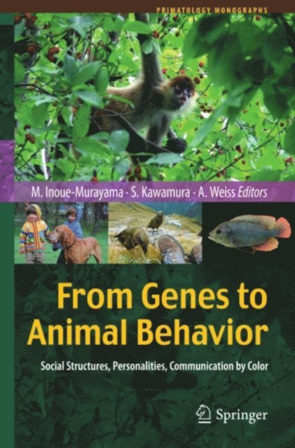 Alexander Weiss, Shoji Kawamura, Miho Inoue-Murayama - From Genes to Animal Behavior, E-bok