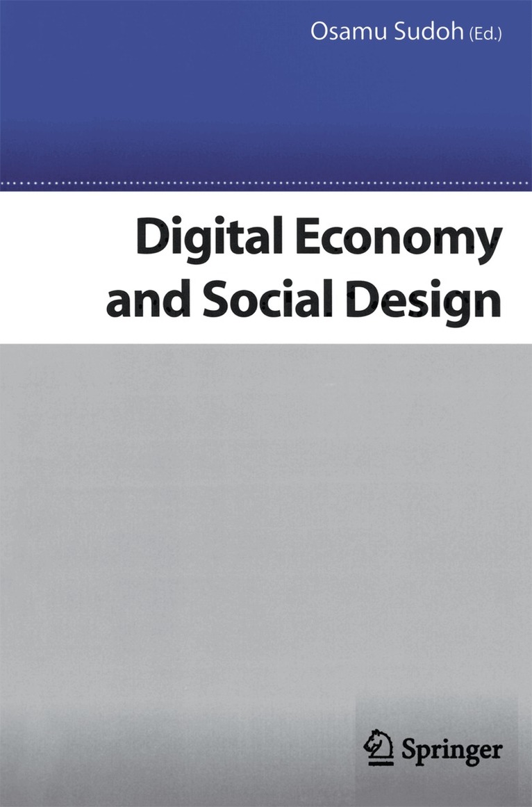 Osamu Sudoh - Digital Economy and Social Design, Häftad. Tillgänglighet: Lägg i varukorg
