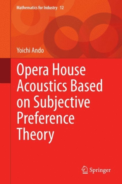 Yoichi Ando - Opera House Acoustics Based on Subjective Preference Theory, E-bok