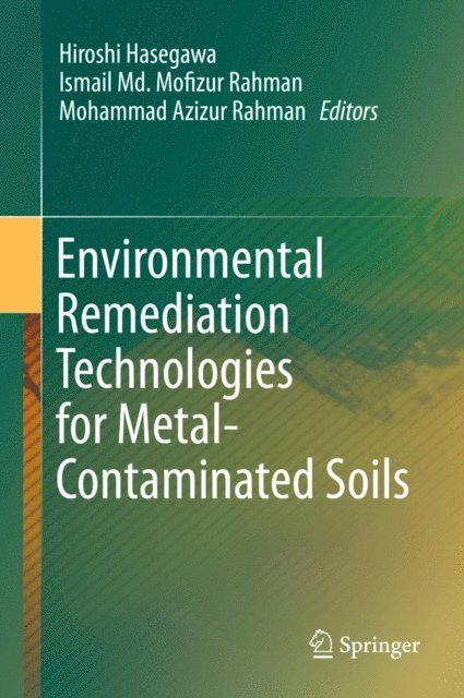Mohammad Azizur Rahman, Ismail Md. Mofizur Rahman, Hiroshi Hasegawa - Environmental Remediation Technologies for Metal-Contaminated Soils, E-bok