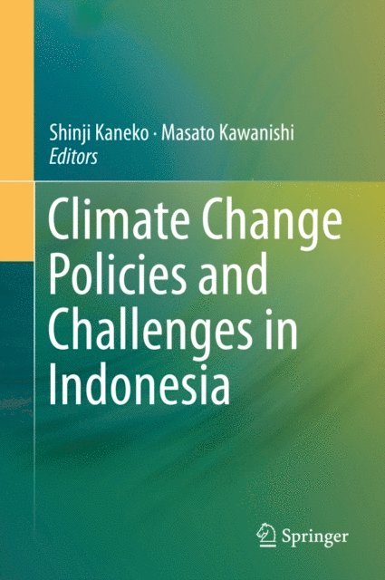 Masato Kawanishi, Shinji Kaneko - Climate Change Policies and Challenges in Indonesia, E-bok