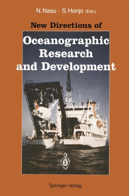 Susumu Honjo, Noriyuki Nasu - New Directions of Oceanographic Research and Development, E-bok