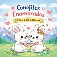 Conejitos Enamorados - Libro para Colorear