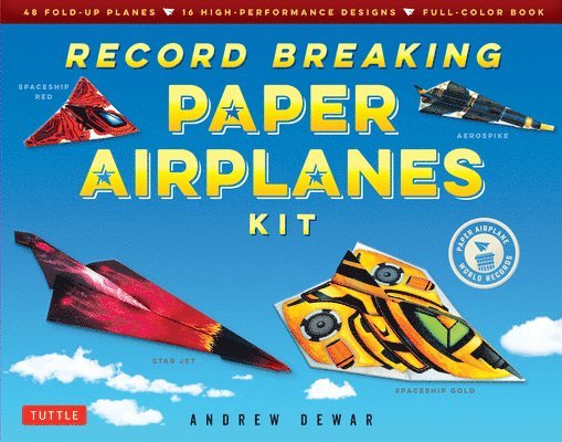 Andrew Dewar - Record Breaking Paper Airplanes Kit, Övrigt. Tillgänglighet: Lägg i varukorg