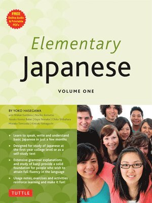 Yoko Hasegawa - Elementary Japanese Volume One, Häftad