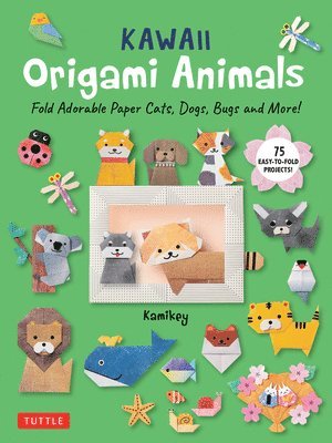 Kamikey - Kawaii Origami Animals, Häftad