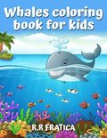 Whales coloring book for kids