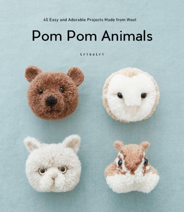 trikotri - Pom Pom Animals, Häftad