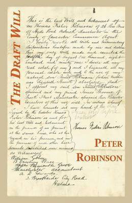 Peter Robinson - Draft Will, Häftad