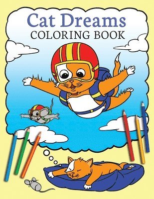 A K Beck - Cat Dreams Coloring Book, Häftad
