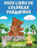 Osos libro de colorear para ninos