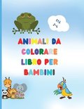 Libro da colorare di animali per bambini