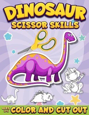 Coloring Book Happy - Dinosaur Scissor Skills Activity Book for Kids Ages 3-5, Häftad. Tillgänglighet: Lägg i varukorg