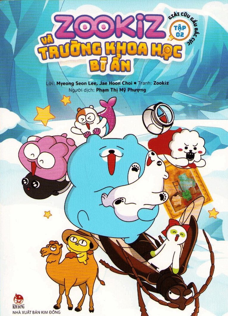 Myeong Seon Lee - Zookiz and the Mysterious Science School Vol. 2: Saving the Polar Bear (Vietnamesiska), Häftad