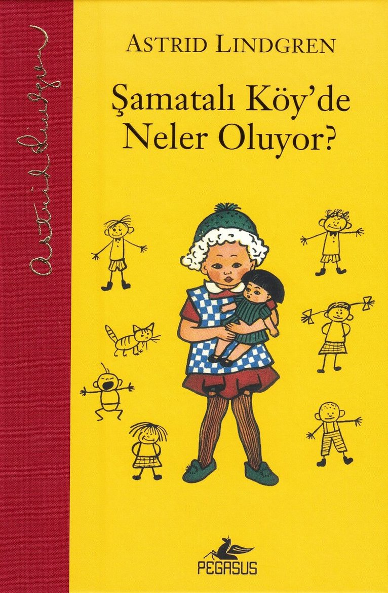 Astrid Lindgren - Mera om oss barn i Bullerbyn (Turkiska), Inbunden