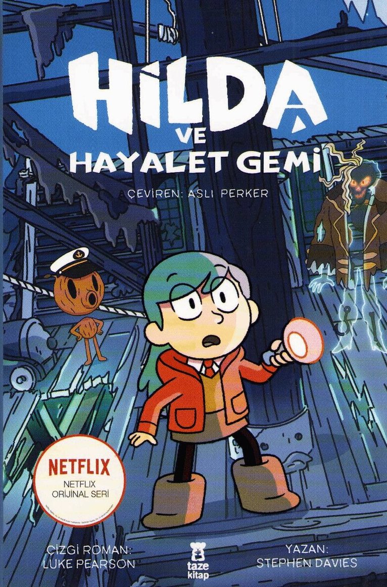 Stephen Davies - Hilda and The Ghost Ship (Turkiska), Häftad