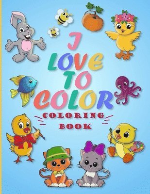 Tali Mitchell - I LOVE TO COLOR coloring book, Häftad. Tillgänglighet: Lägg i varukorg