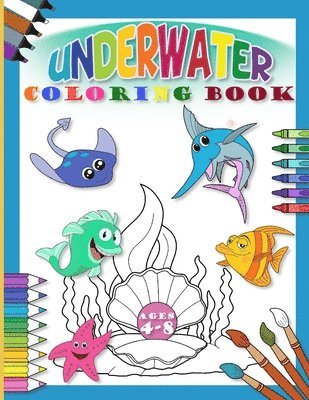 Tali Mitchell - Underwater Coloring Book, Häftad. Tillgänglighet: Lägg i varukorg