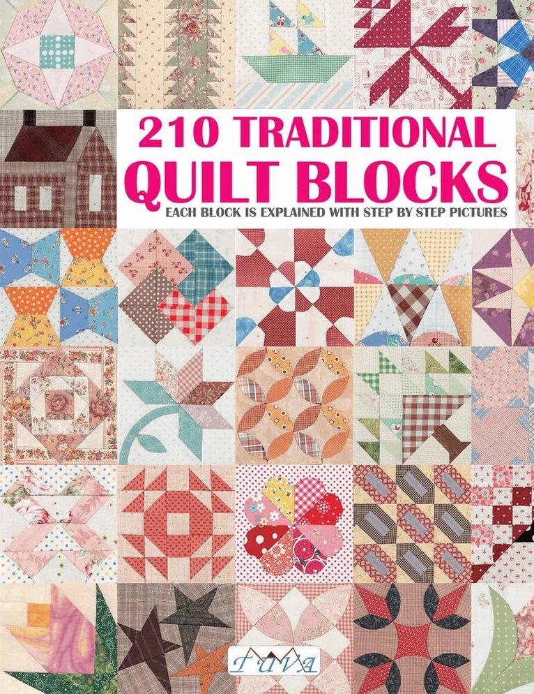 Tuva Publishing - 210 Traditional Quilt Blocks, Häftad