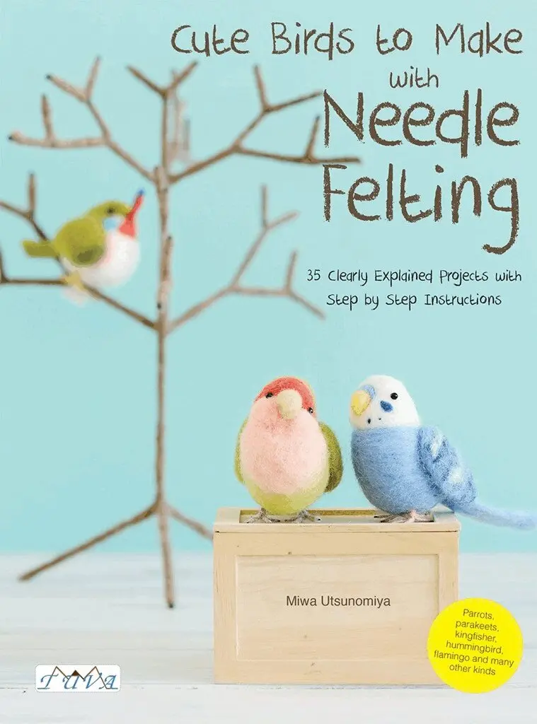 Miwa Utsunomiya - Cute Birds to Make with Needle Felting, Häftad. Tillgänglighet: Lägg i varukorg