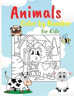 Cecilia Hutchinson - Animals Color by Numbers, Häftad