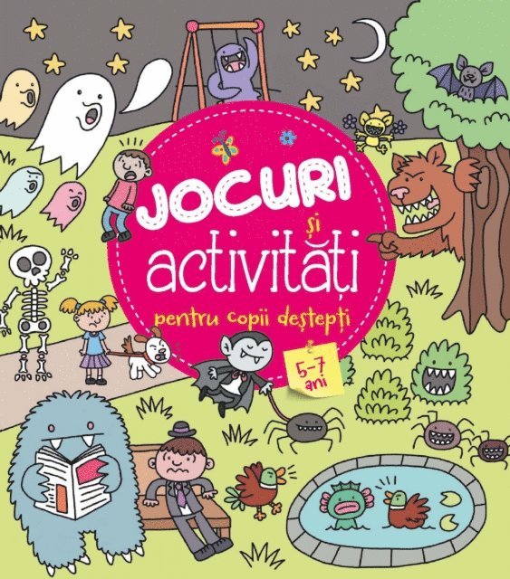 Litera Media Group - Jocuri și Activitățti Pentru Copii Destepți 5-7 Ani, E-bok