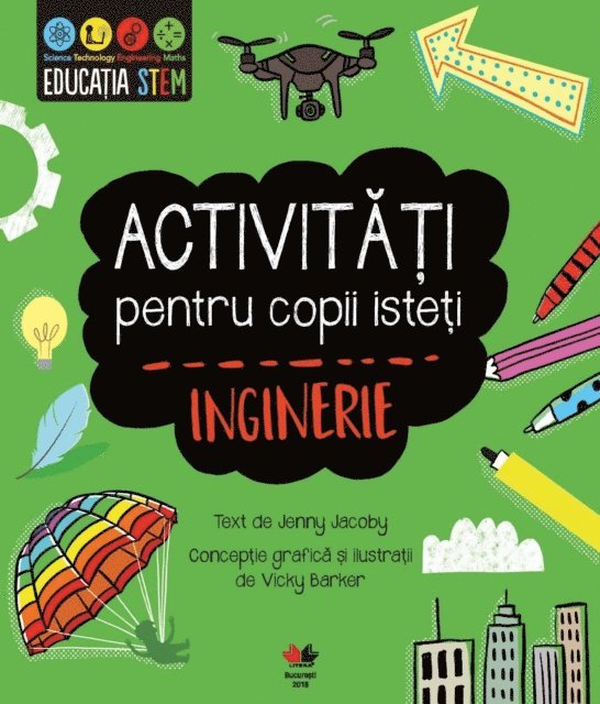 Jenny Jacoby - Activități pentru copii isteți. Inginerie, E-bok
