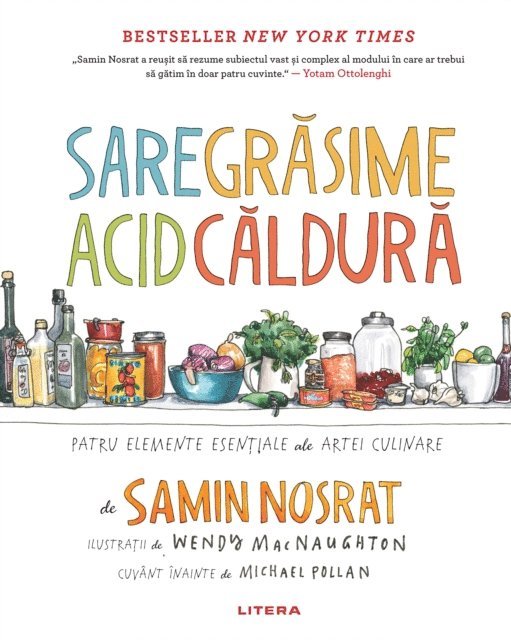 Samin Nosrat - Sare, grasimi, acid, caldura, E-bok