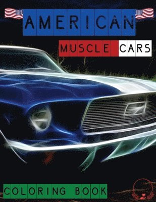 Steven Cottontail Manor - American Muscle Cars Coloring Book, Häftad