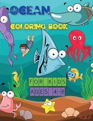 Steven Cottontail Manor - Ocean Coloring Book for Kids, Häftad