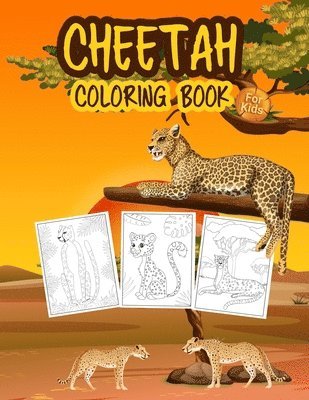 Tonpublish, TonPublish - Cheetah Coloring Book for Kids, Häftad