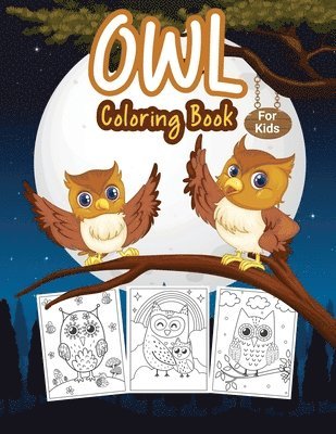 Tonpublish, TonPublish - Owl Coloring Book for Kids, Häftad