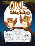 Owl Coloring Book for Kids