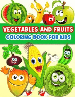 Am Publishing Press - Fruits And Vegetables Coloring Book For Kids, Häftad. Tillgänglighet: Lägg i varukorg
