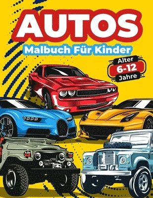 Art Books - Autos-Malbuch Für Kinder Von 6-12 Jahren, Häftad. Tillgänglighet: Lägg i varukorg